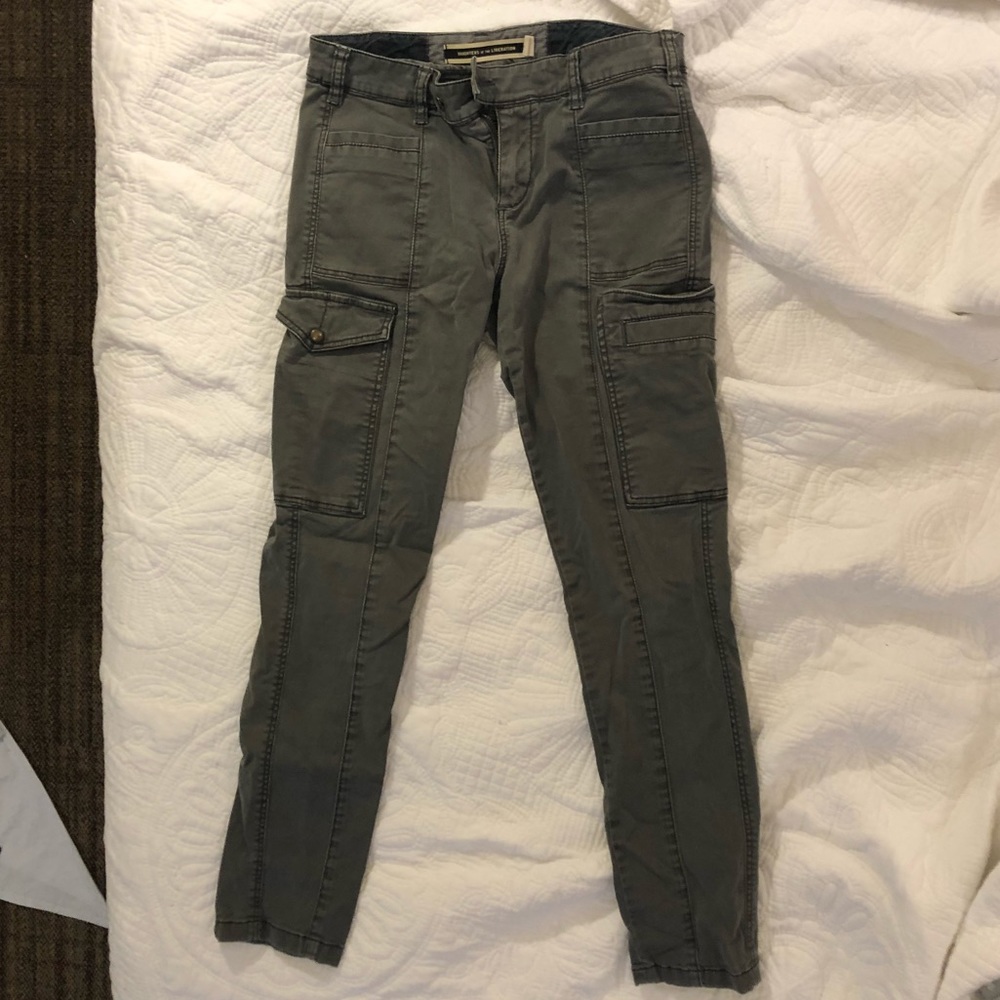 Anthropologie Moto Ankle Pants